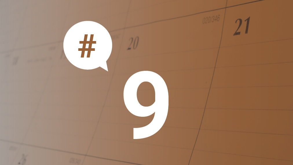 Le chiffre du mois : 9