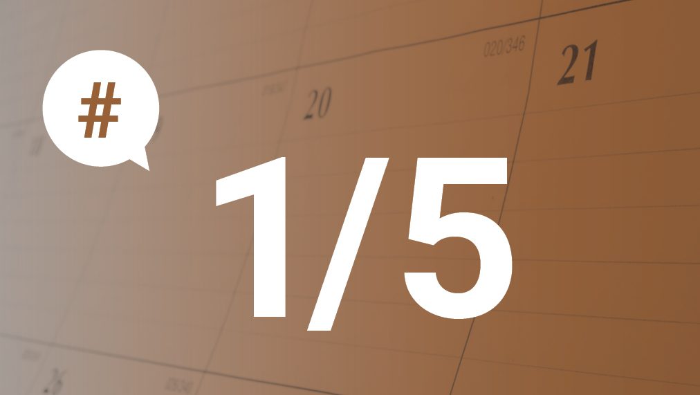 Le chiffre du mois : 1/5